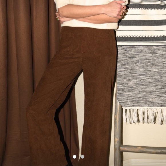 Corduroy Straight Leg Pant - Picture 1 of 3